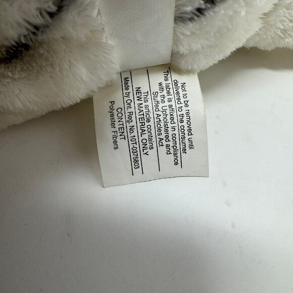 The Greatest Show on Earth Lying White Tiger 16" Long Plush Blue Eyes Realistic - Picture 11 of 11